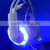 in ear fashionable LED headphone and headset for game headphon computer                        
                                                Quality Choice