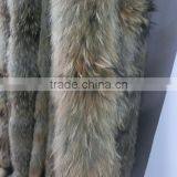 Raccoon Dog Fur For Hood / Raccoon Fur Trimming Strips thumbnail-6