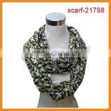 Women's Uniform Chiffon Infinity Scarf