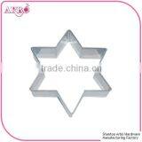 Food Grade Six Star Stainless Steel Cookie Cutter