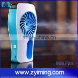 Zyiming Hot Selling Summer Mini Fan YM-F58 Humidifier Usb Electrical Rechargeable Ceiling Led Fan Quality Choice Most Popular