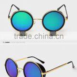 New Product High Quality Retro Round Sunglasses With Color Film thumbnail-5