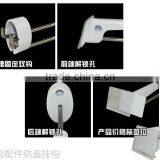 Slatwall/pegboard Security Display Hook for Supermarket, Retail Store