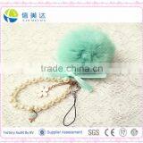 Fashion Plush Mobile Phone and Bag Pendant/String of Pearls Keychain Plush Toy thumbnail-5
