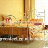 French Antique Wrought Iron Bed Furniture thumbnail-3
