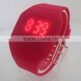 2016 Unisex Soft Silicone Touch Screen Led Watch Colors Silicone Rubber Band Watch thumbnail-2