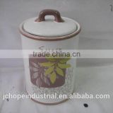 ceramic sugar storage jar