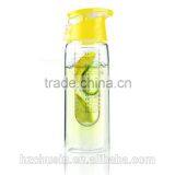 600ML TRITAN Fruit Infusion Water Bottle,800mL Sport Tritan Plastic Fruit Infuser Water Bottle Outdoor Travel BPA Free thumbnail-1