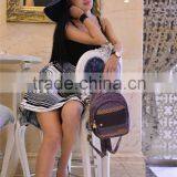 Fashionable Handmade Lady's Backpack thumbnail-1