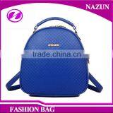 High Quality Colorful Travel Bags Fashion Waterproof PU Leather Backpack For Girls Lady thumbnail-3