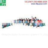 Kids Ride Outdoor Playground Trains Rocket Electric Train Set Hot Sale