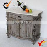 Sandblasting Varnish Top Farming Antique Wood Buffet Cabinet thumbnail-1