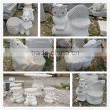 Fast Delivery Granite Bench With Animal Carving