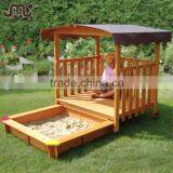 Popular Outdoor Kids Wooden Sandbox thumbnail-1