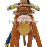 Cute PVC Inflatable Monkey Character Carton Toys Maker thumbnail-3