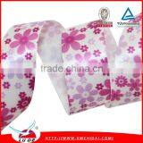 2015 Fashionable Custom Design Flower Printed Ribbon