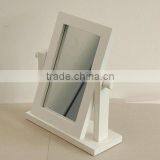 Small Framed Desk Standing Mirror Table Stand Mirror