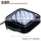 Grey BUBM 32 Capacity PU Leather Cover CD Case CD Box DVD Case CD-ROM Holder Car Disc Case thumbnail-2