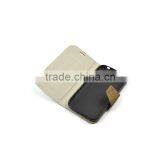 2016 Hot Sales PU Leather Case for Iphone6 by Wooden Lines Grain and Suitable for Business Man With Card Slots and Big Magnet thumbnail-4