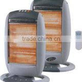 hot sale wide- angle oscillating halogen heater with GS CE RoHS