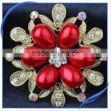 Crystal Resin Queen Antique Rhinestone Brooch, Cameo Brooch Wholesale thumbnail-1