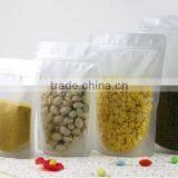 High Quality Clear Stand up Plastic Packing Bag With Zipper thumbnail-1