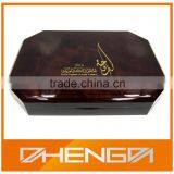 High Quality Black Matte Wooden Tea Box for Gift(ZDL-W317) thumbnail-4