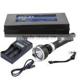 2000LM Super Bright XM-L L2 LED Waterproof Underwater Diving Flashlight Torch+2*18650 3000mAh Rechargeable Battery+Charger thumbnail-5