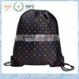 2014 Made in China Reusable Wholesale Calico Drawstring Bag
