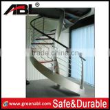 ABLinox stainless steel handrail for stairs and balcony railing design
