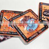 Wholesale Sublimation Heat Printing Square Polymer Coaster/customized Coaster