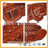 2016 High Quality Buffalo Leather Weave Belt for Wholesale thumbnail-3