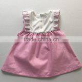 Children Girls Dresses Bowknot Cotton Children Wears Baby Girls Garment thumbnail-2
