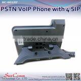 SC-6012P With 4 SIP Line Both VoIP and PSTN Networking PSTN IP Phone thumbnail-3