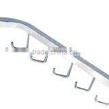 5 Hook Metal Waterfall Display for Slatwall thumbnail-1