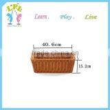 Hot Sale High Quality pp Material Custom Size Plastic Wicker Basket for Sale thumbnail-3