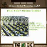 Led Panel Outdoor Single Color P10 Yellow