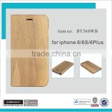 Low price China cases for mobile universal wooden flip phone case with trade assurance