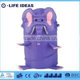 Round Pup up Hamper Kid Toys Storage Cartoon Elephant thumbnail-1