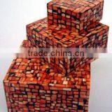 Bamboo Horn and Bone Asian Indian Handicrafts Frames