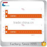 Disposable Paper NFC Bracelet Adjustable Soft PVC RFID Wristband thumbnail-2