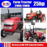 4x4 Mini Tractor 25 hp GT254 Mini Tractor Price 25hp Farm Tractor for Sale thumbnail-1