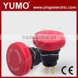 Hot Sale ABS16S-P11-E 8mm 12mm 16mm 19mm 22mm 25mm Momentary 12V 24V 220V Metal Push Button Push Button for Range Hoods