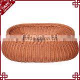 Cat Pet Supply Wholesale Arbitrarily Curved Soft Wicker Cat Bed thumbnail-4