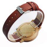 2017 New Design Red Sandal Wood and Maple Wood Ladies Watch thumbnail-5