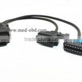 Y OBD2 Connector Cable Universal Underdash Adapter thumbnail-1