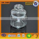 Candle Glass Jar Glass Container With Lid thumbnail-1