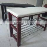 Wooden Shoe Rack Bench thumbnail-4
