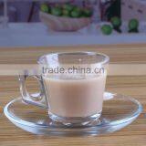Glass Tea Cup and Saucer Wholesale Turkish Coffee Set Coffee Gift Set thumbnail-4