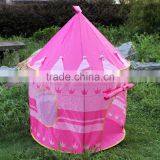 Pink Princess Tent With Sleeping Bag Girl Play Tent Set thumbnail-2